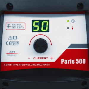 Plasma cutter 50A, IGBT, contact ignition, cutting up to 12mm | Paris 500