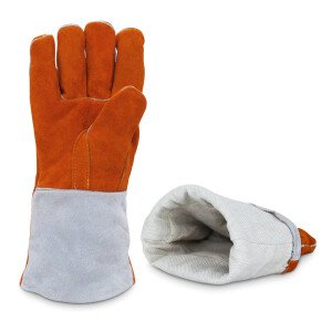 WIG welding gloves / plasma cutter protective gloves_red 02