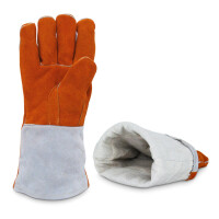 WIG welding gloves / plasma cutter protective gloves_red 02