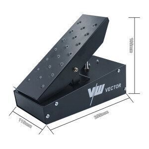 Foot pedal Remote control for TIG welding machines 1,5 m 5-pin.
