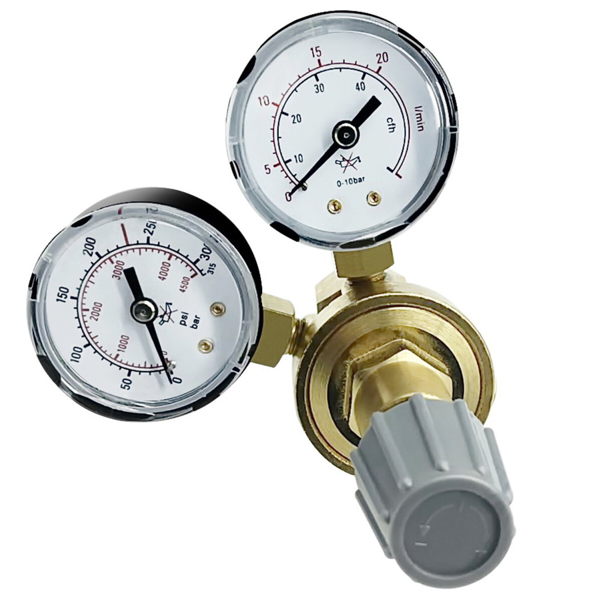 Druckminderer Druckregler Schutzgasschweigerät für viele Arten von Gasen für Argon/CO2 Schutzgas Schweißgerät 