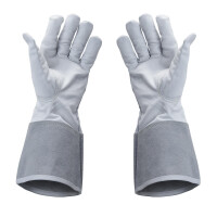 Schweißerschutz SET Handschuhe + Schürze + Armspritzschutz + WIG Kevlar Finger
