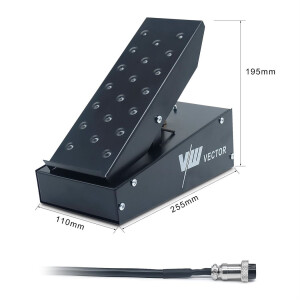 Foot pedal Remote control for TIG welding machines 1,5 m...