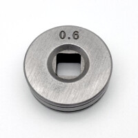 Wire guide roller for MIG 130/145/165 0,6 / 0,8 / 1,0 mm