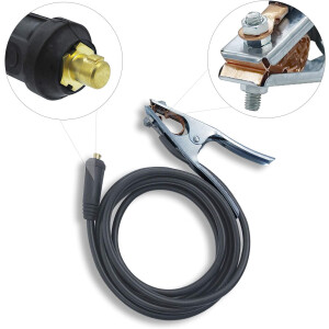 Welding machine SET AC/DC TIG + plasma cutter MMA welding rods, tungsten electrodes, accessories | TIG Plasma 200 D