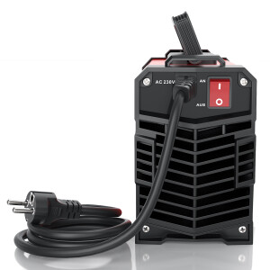 Schweißgerät MMA Elektrode ARC 160D Set: Helm, Drahtbürste, 10 Elektroden