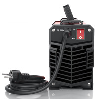 Schweißgerät MMA Elektrode ARC 160D Set: Helm, Drahtbürste, 10 Elektroden