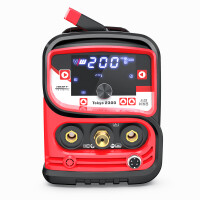 Soldadora SET DC TIG 200A pulso, casco, reductor de presión, accesorios | Tokyo 2300