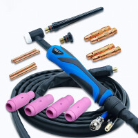 Schweißgerät SET DC WIG 200A mit Plasmaschneider 50A, Automatikhelm, Druckminderer & Zubehör | Berlin 2400