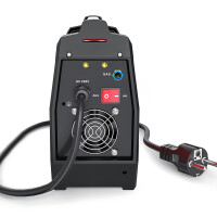 NewYork 2500D - Soldador TIG CA/CC 200A + cortador de plasma 50A | Set digital con casco, reductor de presión y accesorios