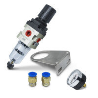 SET di saldatrici TIG AC/DC con taglierina al plasma 50A, casco, riduttore di pressione e accessori | 200P Analogico