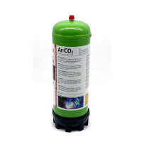 Mischgas Einwegflasche 2,2 l 220 l 80 % Argon 20 % CO₂ für MAG-Schweißen
