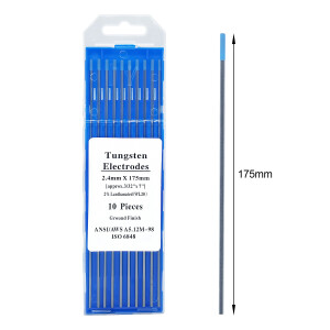 Electrodos de tungsteno 175 mm (10 piezas)