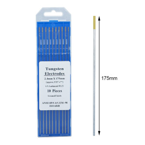 Electrodos de tungsteno 175 mm (10 piezas) tamaño...