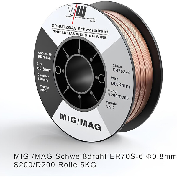 MIG MAG welding wire, cored wire, wire roll 0.6 / 0.8 / 1 | 5kg / 15kg