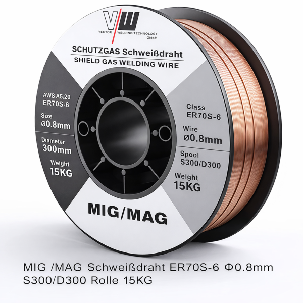 Bruciatore MB 15 Curvo A Gas Per Saldatrici MIG/MAG - Compatibile Con Ergoplus, Tops PLUS, TBI150, SB15 (Attacco M10x1, 200A)